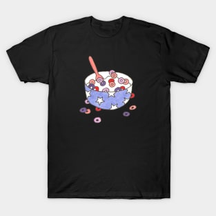 Cereal for breakfast//Drawing for fans T-Shirt